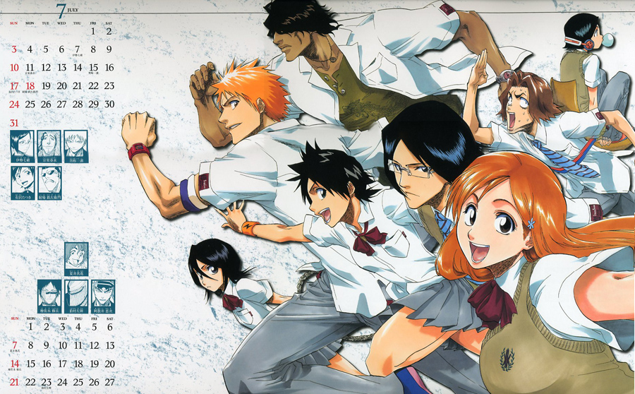 Otaku Gallery  / Anime e Manga / Bleach / Calendario / 2005 / 005.jpg